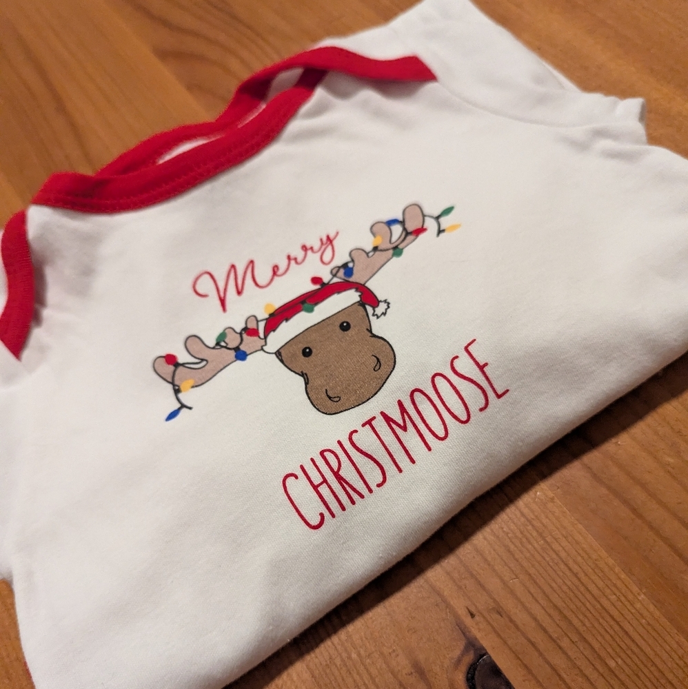 Moose Baby Onesie